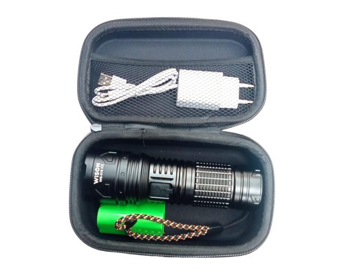 Profesyonel Şarjlı Avcı El Feneri 50 Watt Ultra Güçlü Metal El Feneri WS-315 Profesyonel Şarjlı Avcı El Feneri 50 Watt Ultra Güçlü Metal El Feneri WS-315