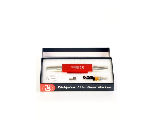 20 Watt 500 Lümen Ultraviyole LED Şarjlı El Feneri Powerdex Pd-9007