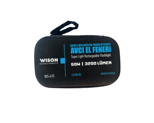 Profesyonel Avcı El Feneri 3200 Lümen WS-415 Profesyonel Avcı El Feneri 3200 Lümen WS-415