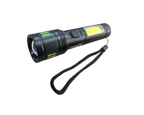 Zoomlu Şarjlı El Feneri 10W 1000 Lümen Powerdex PD-3007 Zoomlu Şarjlı El Feneri 10W 1000 Lümen Powerdex PD-3007