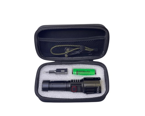 30W 2800 Lümen Ultra Parlak Şarjlı Profesyonel Avcı El Feneri Powerdex Pd-9100 30W 2800 Lümen Ultra Parlak Şarjlı Profesyonel Avcı El Feneri Powerdex Pd-9100