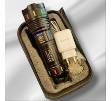 60W ZOOMLU SARJLI METAL EL FENERİ GOLD SİLVER GS-4800