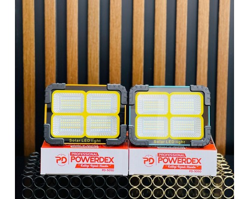 Powerdex PD-5050 Profesyonel Projektör Modlu Çakar Işıklı Güneş Enerjili El Feneri Powerdex PD-5050 Profesyonel Projektör Modlu Çakar Işıklı Güneş Enerjili El Feneri