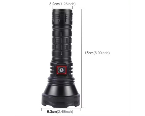 50 Watt Uzun Menzilli Profesyonel El Feneri WS-3899 50 Watt Uzun Menzilli Profesyonel El Feneri WS-3899