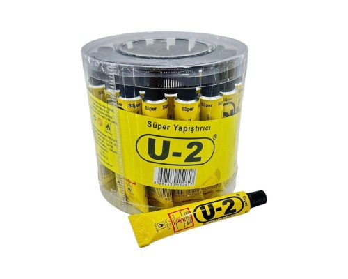 U-2 Kuvvetli Sıvı Yapıştırıcı 7 cc 36 Adet