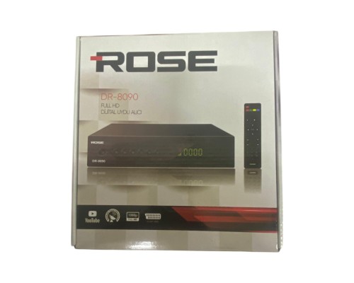 Rose Full Hd Dijital Uydu Alıcısı  KASALI