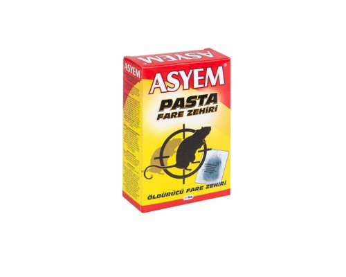 Fare ve Sıçan Öldürücü Pasta 100 gr ASYEM Fare ve Sıçan Öldürücü Pasta 100 gr ASYEM