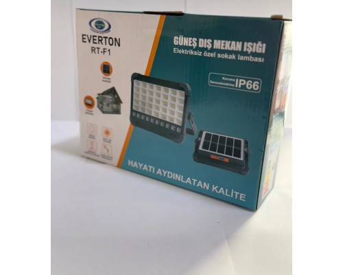 Solar Led Özelikli Işıldak Lamba Everton RT-F1 Solar Led Özelikli Işıldak Lamba Everton RT-F1