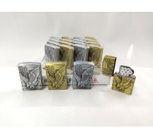 KABARTMALI ZİPPO ÇAKMAK GOLD
