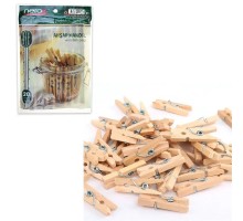 Nerox Ahşap Mandal 20 Li NRX-1576
