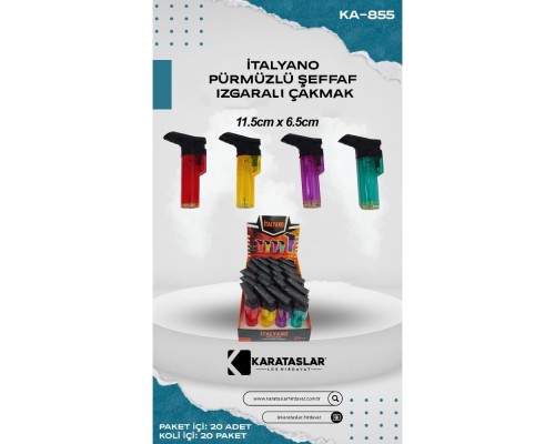 ŞEFFAF PÜRMÜZ ÇAKMAK ŞEFFAF PÜRMÜZ ÇAKMAK