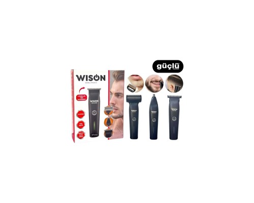 WS-4040 3 In 1 Şarjlı Saç Sakal Traş WS-4040 3 In 1 Şarjlı Saç Sakal Traş