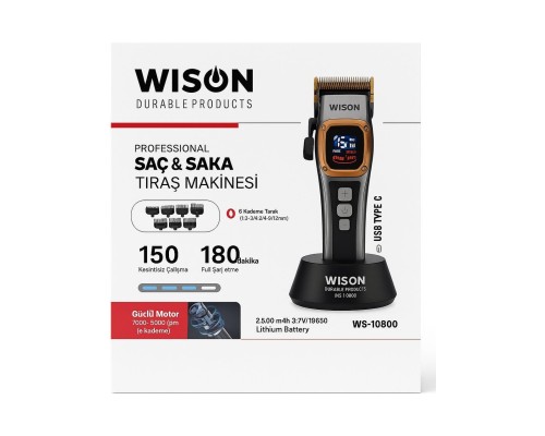 Wıson Ws-10800 Traş Makinesi Wıson Ws-10800 Traş Makinesi