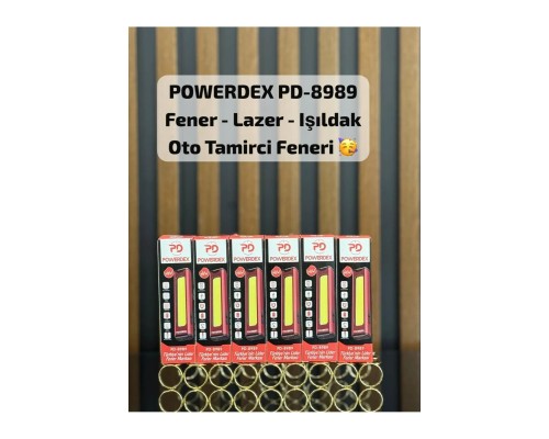 POWERDEX PD-8989 LAZERLİ FENER