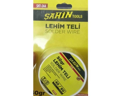 ŞHT-244 50 GR LEHİM TEL ŞHT-244 50 GR LEHİM TEL