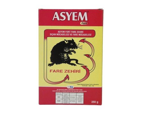 ASYEM FORT 250 GR FARE ZEHİRİ