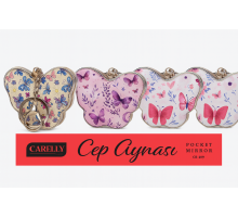 CARELLY CR-4203 KELEBEK CEP BOY ANAHTARLIKLI AYNA