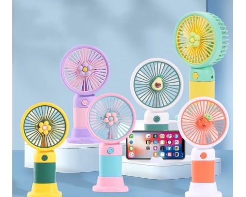 EMG ÇİÇEKLİ EL FANI 3 KADEMELİ