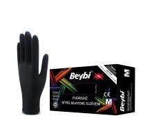 BEYBİ NJOY SİYAH PUDRASIZ MUAYENE ELDİVENİ M BEDEN
