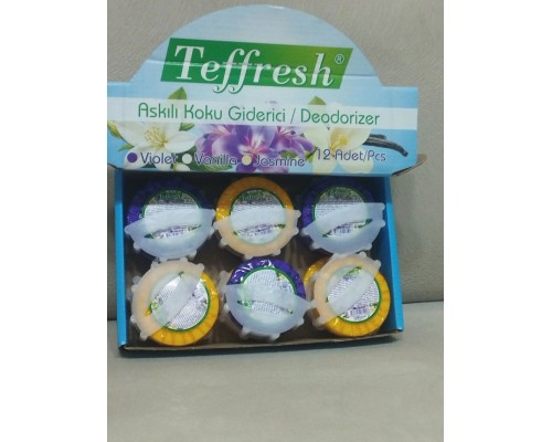 TEFFRESH ASKILI KOKU GİDERİCİ  TEFFRESH ASKILI KOKU GİDERİCİ