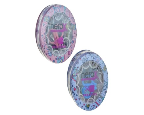 NEROX DİKİŞ SETİ METAL YUVARLAK NRX-0750 NEROX DİKİŞ SETİ METAL YUVARLAK NRX-0750