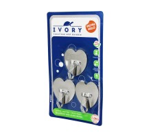 IVORY METAL KALPLİ ASKI 3 LÜ ASK128