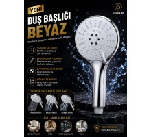 TDR-157  ELVİS BEYAZ MAVİ DUŞ BAŞLIĞI