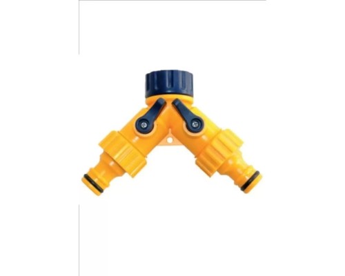 DMAX 4279 ÇİFT ÇIKIŞLI VANALI MUSLUK ADAPTÖR DMAX 4279 ÇİFT ÇIKIŞLI VANALI MUSLUK ADAPTÖR
