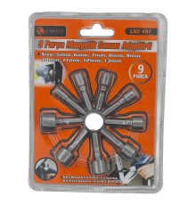 LENOX 491 MANYETİK SOMUN ADAPTÖR SETİ 9 PARÇA