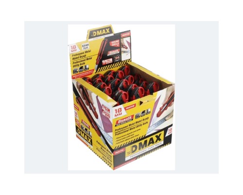 DMAX 4743 METAL MAKET BIÇAĞI KIRMIZI