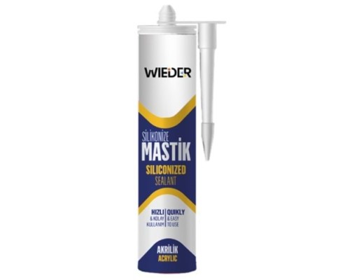 WIEDER MASTİK SİLİKONİZE 450 GR