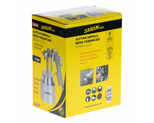 BOYA TABANCASI ALTTAN DEPOLU ŞAHİN TOOLS BOYA TABANCASI ALTTAN DEPOLU ŞAHİN TOOLS