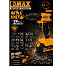 DMAX 3004 12V 1.5 AH AKÜLÜ MATKAP