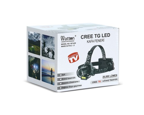 WATTON WT-629 KAFA FENERİ WATTON WT-629 KAFA FENERİ
