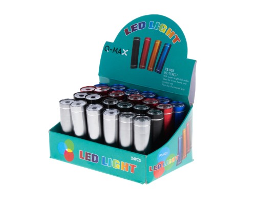 PS-B03 TEK LEDLİ PİLLİ FENER