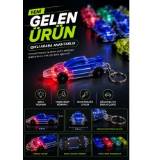 KA-615 PİLLİ FENER ARABA MODEL 48 ADET