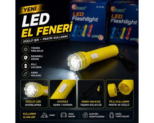 K-4139 MİNİ FENER 48 ADET