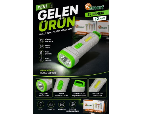K-0056 PİLLİ FENER