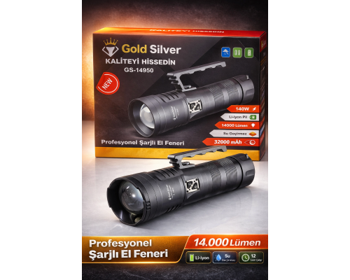GOLD SİLVER GS-14950 ÇANTALI METAL FENER