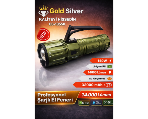 GOLD SİLVER GS 15050 ÇANTALI METAL FENER