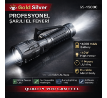 GOLD SİLVER GS-15000 ÇANTALI METAL FENER