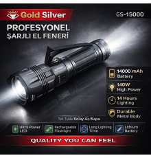 GOLD SİLVER GS-15000 ÇANTALI METAL FENER