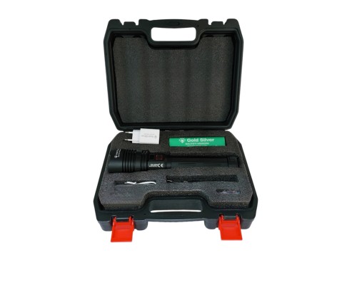 GOLD SİLVER GS-14600 ÇANTALI METAL SARJLI FENER