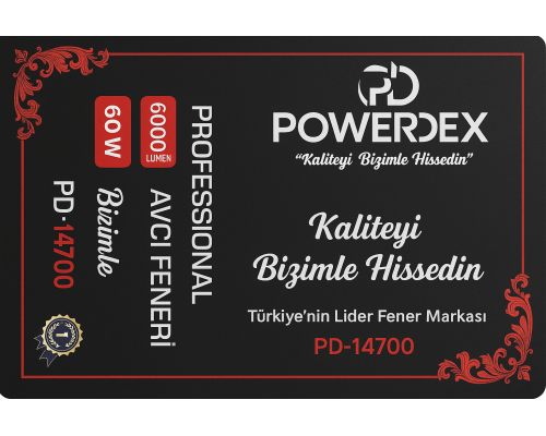 POWERDEX PD-14700 EL FENERİ POWERDEX PD-14700 EL FENERİ