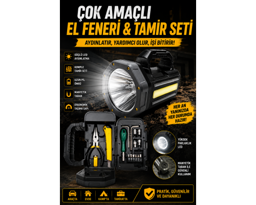GOLD POLİCE GP-620 TAKIM ÇANTALI FENER
