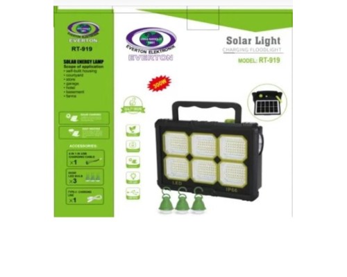EVERTON RT-919 SOLAR AYDINLATMA SETİ EVERTON RT-919 SOLAR AYDINLATMA SETİ