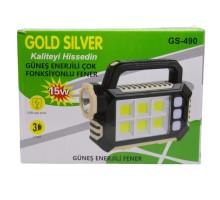 Gold Silver GS-490 Solar Fener