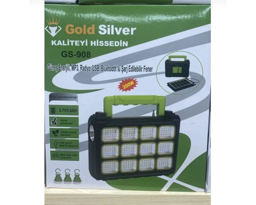 GOLD SİLVER GS-908 SOLAR FENER