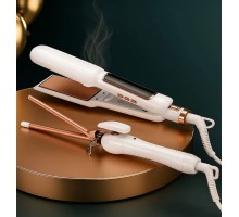 VOLEMİ 2IN1 SAÇ DÜZLEŞTİRİCİ VE KIVIRMA V-0096