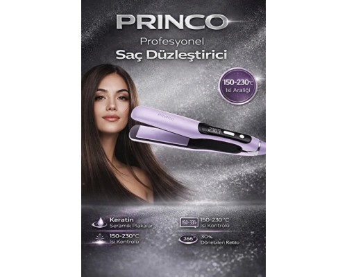 PRİNCO PR-3075 SAÇ DÜZLEŞTİRİCİ